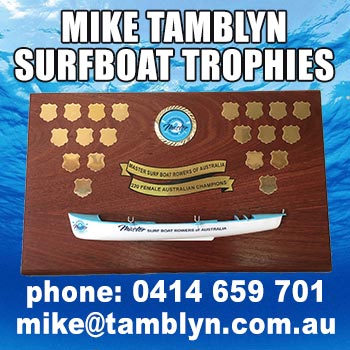 Mike Tamblyn Surfboat Trophies